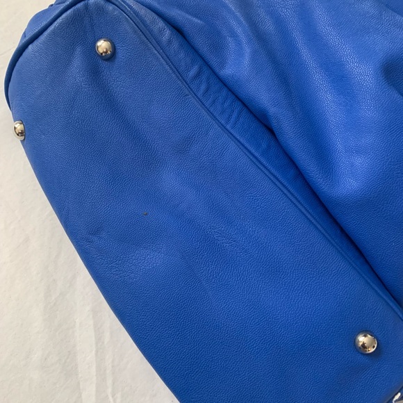 suede blue bag - Picture 8 of 8